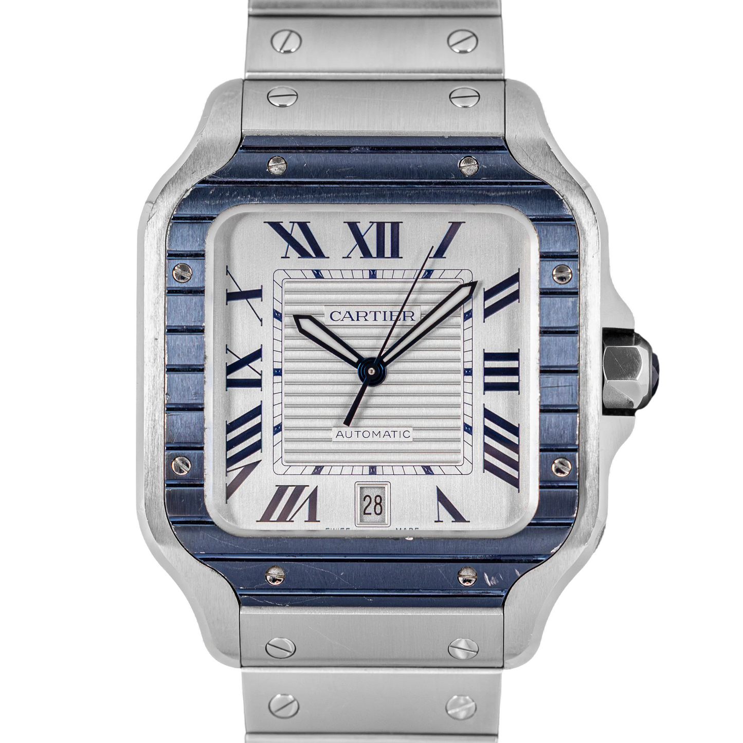 CARTIER SANTOS 36mm AUTOMATICO PREMIUM