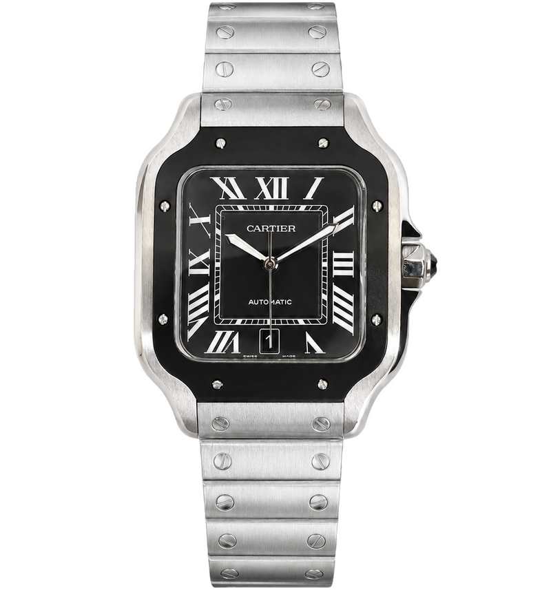 CARTIER SANTOS 36mm AUTOMATICO PREMIUM