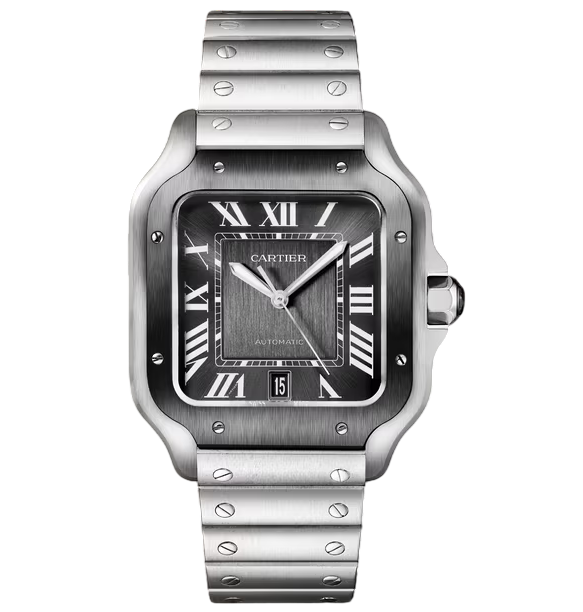 CARTIER SANTOS 36mm AUTOMATICO PREMIUM