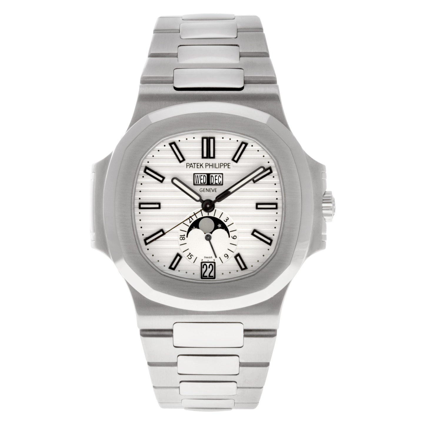 PATEK PHILIPPE NAUTILUS MOONPHASE AUTOMATICO PREMIUM