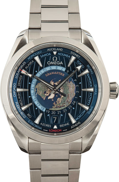 OMEGA SEAMASTER AQUA TERRA WORLDTIMER PREMIUM