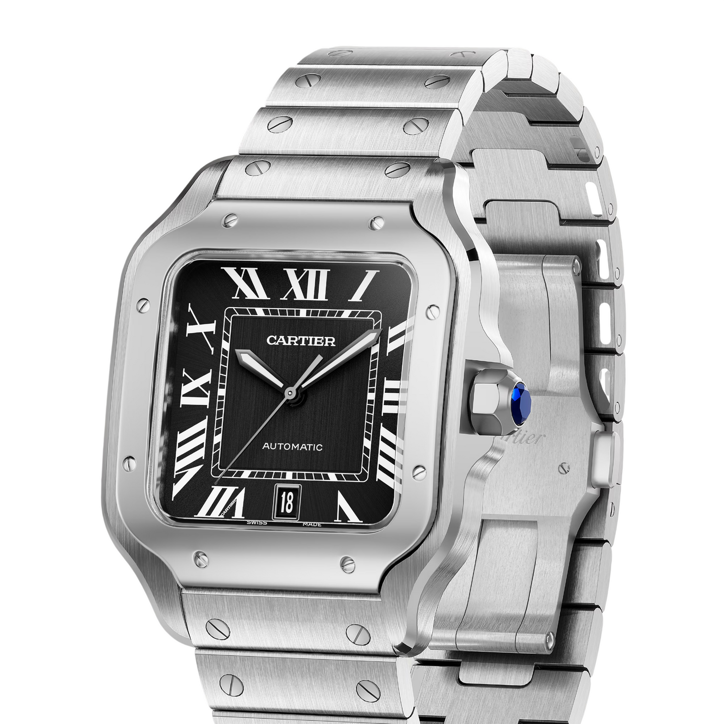 CARTIER SANTOS 36mm AUTOMATICO PREMIUM