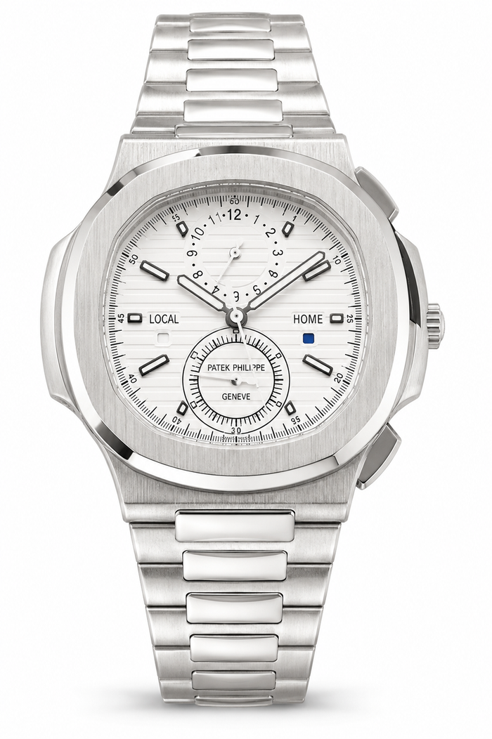 PATEK PHILIPPE NAUTILUS TRAVEL TIME AUTOMATICO PREMIUM