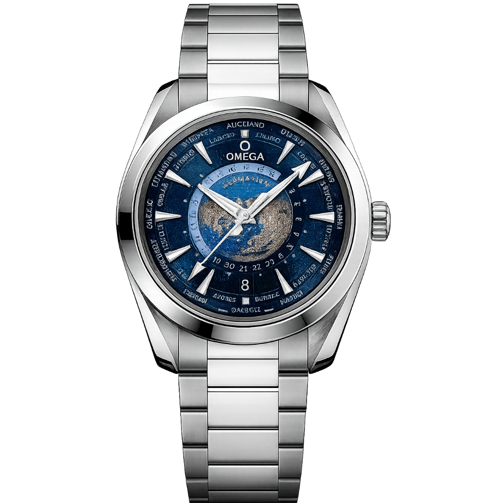 OMEGA SEAMASTER AQUA TERRA WORLDTIMER AUOMATICO PREMIUM