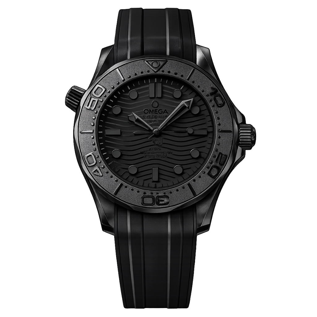 OMEGA SEAMASTER DIVER 300M "BLACK EDITION" AUTOMATICO PREMIUM